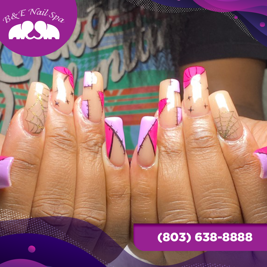 B&E NAILS SPA nail work in Lexington, South Carolina